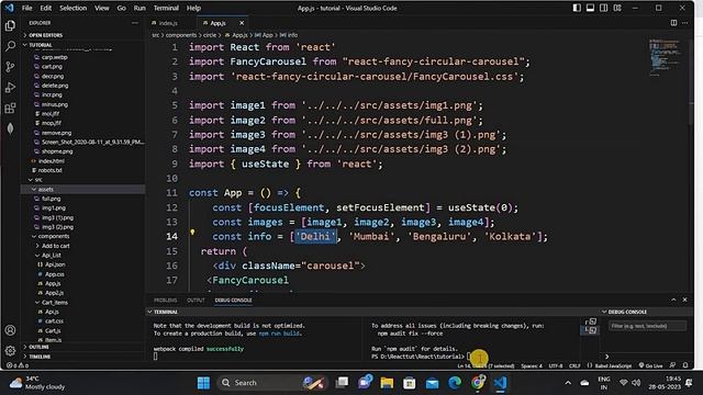 Circle Slider In React Js | Part-4 смотреть онлайн