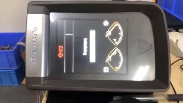 monitor checking for Volvo excavator смотреть онлайн