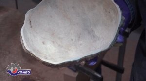 Как изготовить вазу из капа? Выборка и шлифование дерева инструментом КОМБО