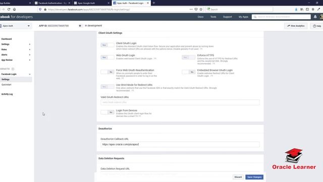 How to add Facebook Authentication in Oracle apex | Oracle apex Social Facebook Authentication смотреть онлайн