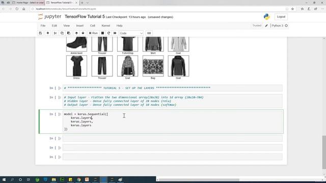 TensorFlow Tutorial 5 - Set up the Neural Network Layers смотреть онлайн