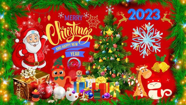 2023 HOLIDAY CHRISTMAS SONGS - The Best Christmas Music EVER! смотреть онлайн