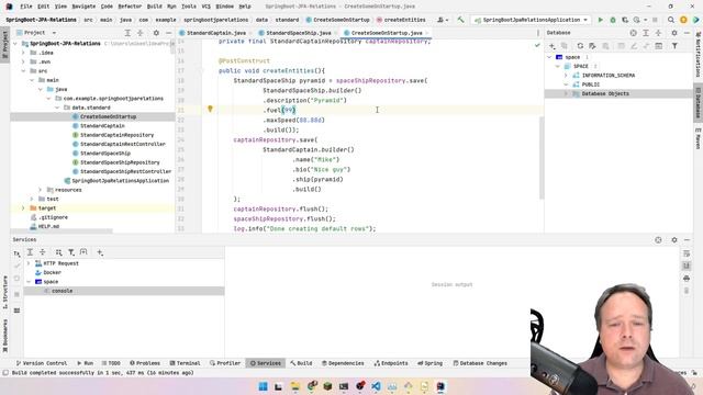 Spring Boot JPA OneToOne Standard смотреть онлайн