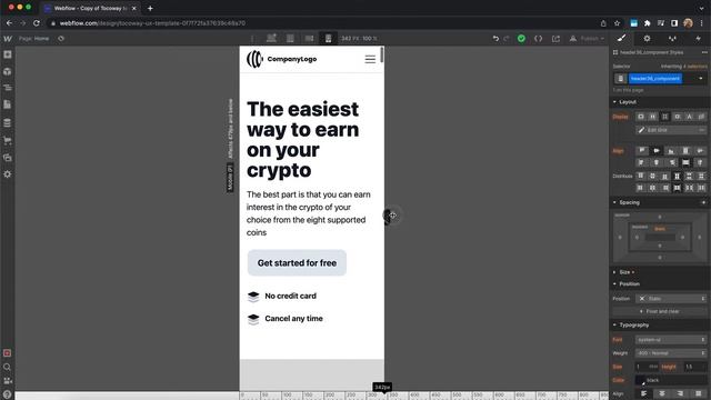 Example of Free personalized template with a proven marketing structure (on Webflow) смотреть онлайн