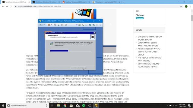 Triple Booting Windows 98, 2000, and XP on same partition: Part 1 смотреть онлайн