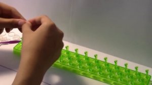 Дракон из резинок