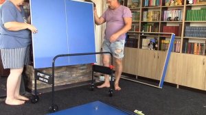 Лучший теннисный стол Olympic optima для частного дома. Собираем и тестируем теннисный стол.