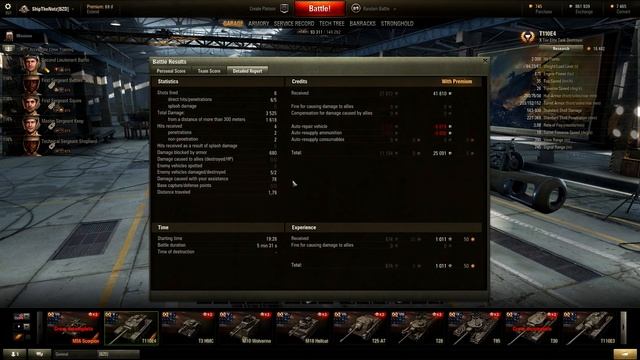► World of Tanks: T110E3 vs T110E4 - The Battle of Boomsticks! - T110E3 and T110E4 Gameplay смотреть онлайн