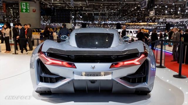 Arcfox GT & GT Race Edition на Автосалон Женева 2019 смотреть онлайн