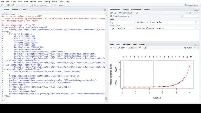 R Programming Part 20 Ridge and Lasso Regression смотреть онлайн