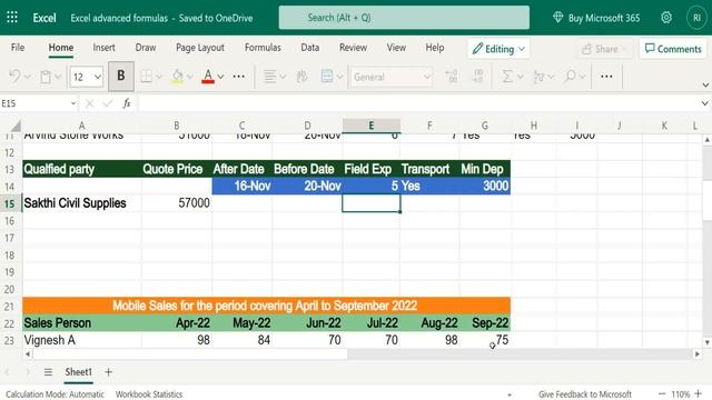 IF with Filter formula | Xlookup function in excel | Excel tutoring смотреть онлайн