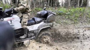 В лес на CF MOTO 800 после обновления !!!!!