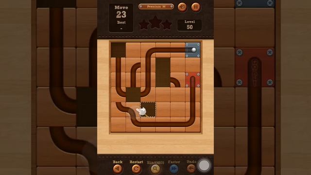 Roll the Ball slide puzzle Premium M Pack Level 50 Solution смотреть онлайн