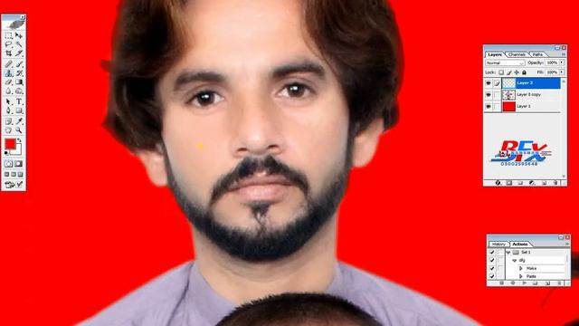 Adobe Photoshop Cs Background Change and Photo Face Retouch Tutorial 2023 смотреть онлайн