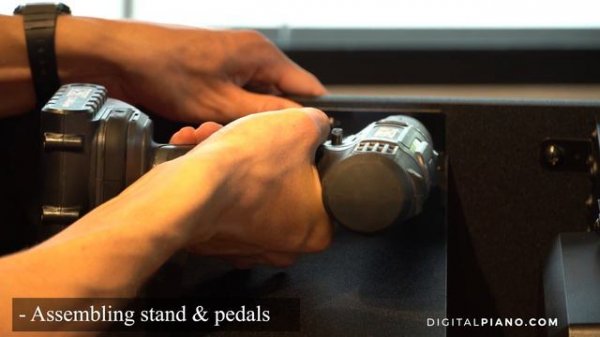 Unboxing and Assembly of Roland F-107 | Digitalpiano.com