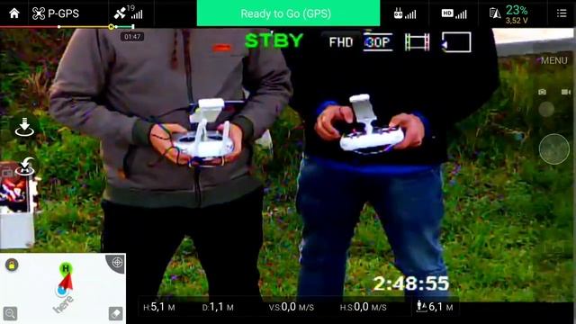 Dual sensor IR-EO gimbal for DJI Matrice 100 смотреть онлайн