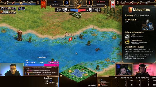 ФИНАЛ главного турнира ГОДА по Age Of Empires 2 за $75.000 - NAC5