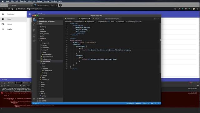 Create A Custom Pagination Component with Laravel, Vuetify and Vuex смотреть онлайн
