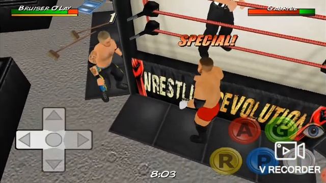 WWE match | funny game || funny match | WR3D || GAMER G K || wrestling revolution game play || смотреть онлайн