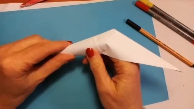 Птичка из бумаги на пальчик. Оригами. Paper finger Bird. Origami DIY Papier Vogel Масленица смотреть онлайн