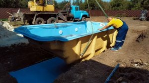 Как установить композитный бассейн? ЧТО, ГДЕ, КУДА?