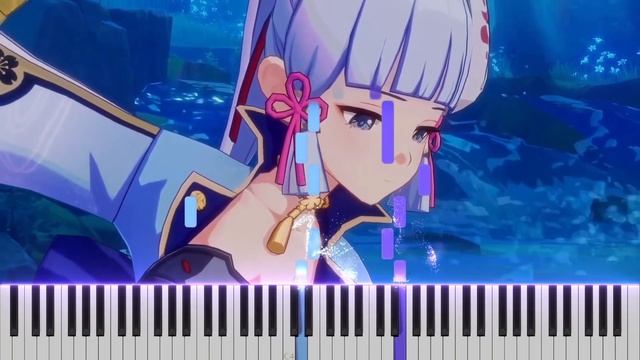 『Ayaka Dance / 神里綾華の踊り』Genshin Impact OST | 原神 OST ピアノ смотреть онлайн