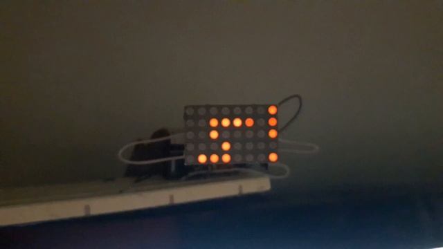 Text scrolling 5x8 Dot Matrix running on my Raspberry Pi using Lua смотреть онлайн