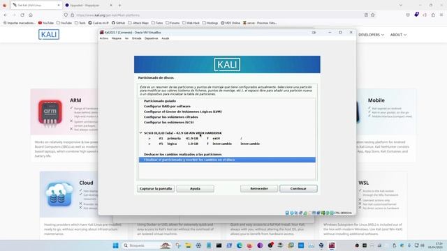 Tutorial de instalación de Kali Linux 2023 1 En Virtual Box смотреть онлайн