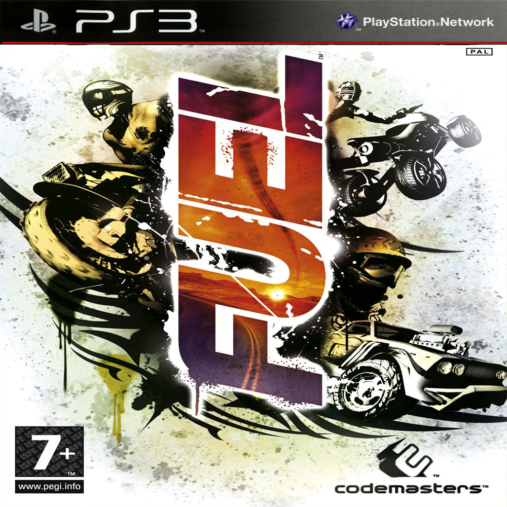 PS3 FUEL игра для PlayStation 3 смотреть онлайн