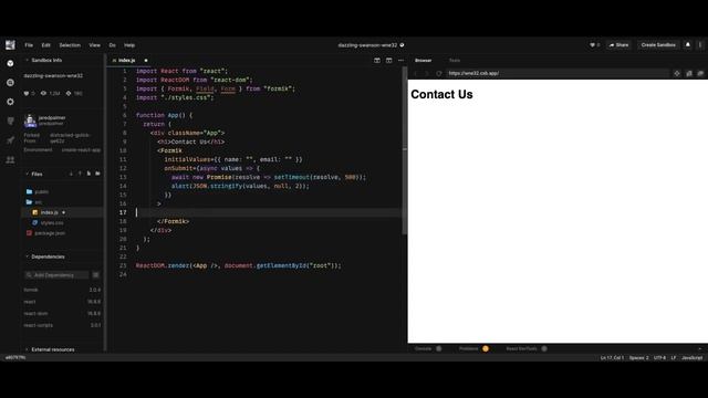 REACT - 6 Creando formularios con Formik смотреть онлайн