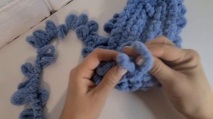 Мастер класс тапочки из Ализе Пуффи