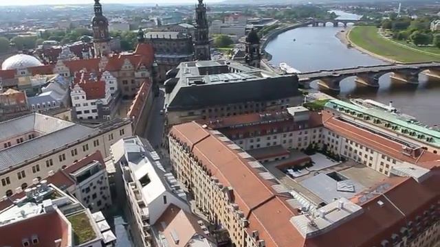 Дрезден. Костёл. Смотровая площадка 1 смотреть онлайн