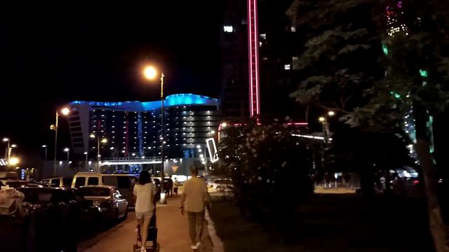 Прогулка по ночному Батуми смотреть онлайн