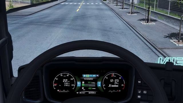 [ETS2 1.32] New Gen Scania Dashboard v1.32 by Piva смотреть онлайн