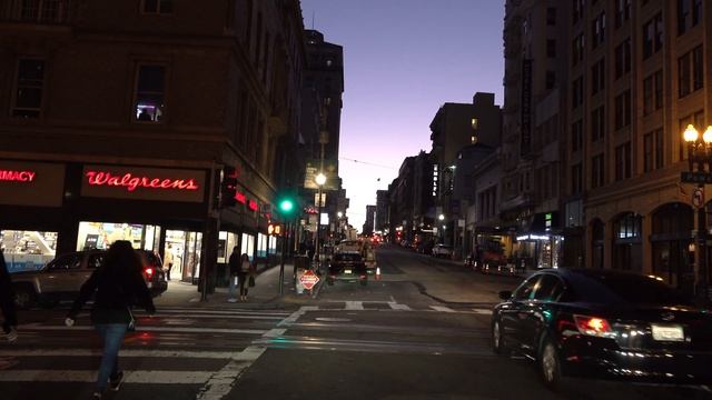 Driving Downtown - San Francisco 4K - USA смотреть онлайн