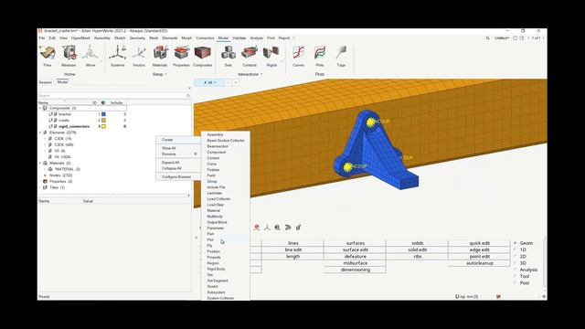 HyperWorks 2021: Analysis Setup смотреть онлайн