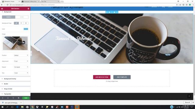 Ch 2- Lecture 8- Adding Background image and Overlay | Building WordPress Resume Website смотреть онлайн