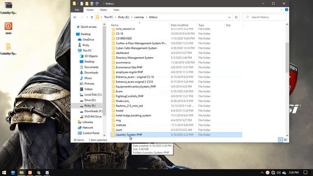 free source code in PHP MY SQL Laundry Management System-PHP смотреть онлайн
