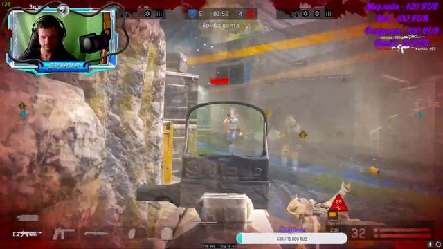 Идем играть рм и качать бп #warface смотреть онлайн