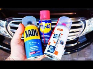 WD-40, XADO или PiTon - КАКАЯ СМАЗКА ЛУЧШЕ?