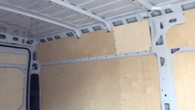 #11 Fiat Ducato - обшивка кузова фанерой