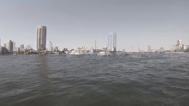 Река Нил. Каир. Египет. смотреть онлайн