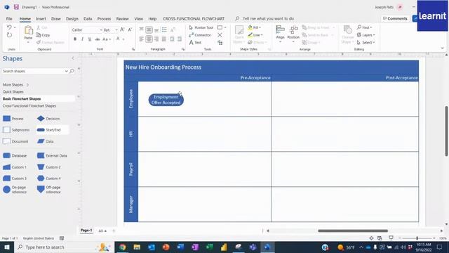 Excel Today - Cross Functional Charts in Visio смотреть онлайн