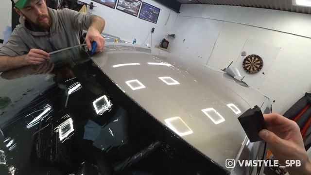 Защитная пленка на крышу и стойки. 100% надо защищать смотреть онлайн