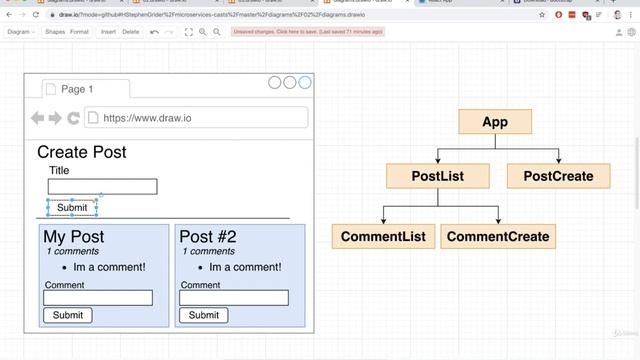 Building Post Submission | Mini Microservices App Part 08 смотреть онлайн