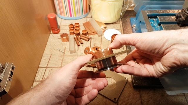 Тарельчатая колонна. Ч.3. Делаем фланцы. смотреть онлайн