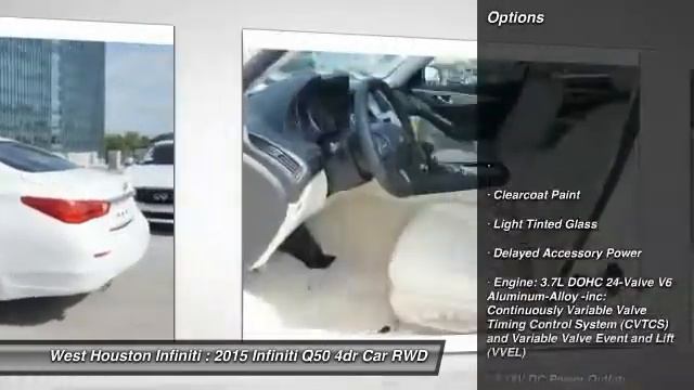 2015 Infiniti Q50 Houston TX Q5B279 смотреть онлайн