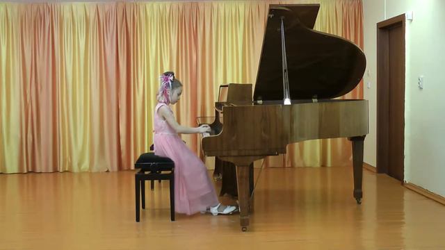 Гарденина Светлана, 9 лет, И С Бах Маленькая прелюдия e moll, Н Амани Элегия смотреть онлайн