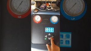 калибровка заправочной станции RCC-8A,начало