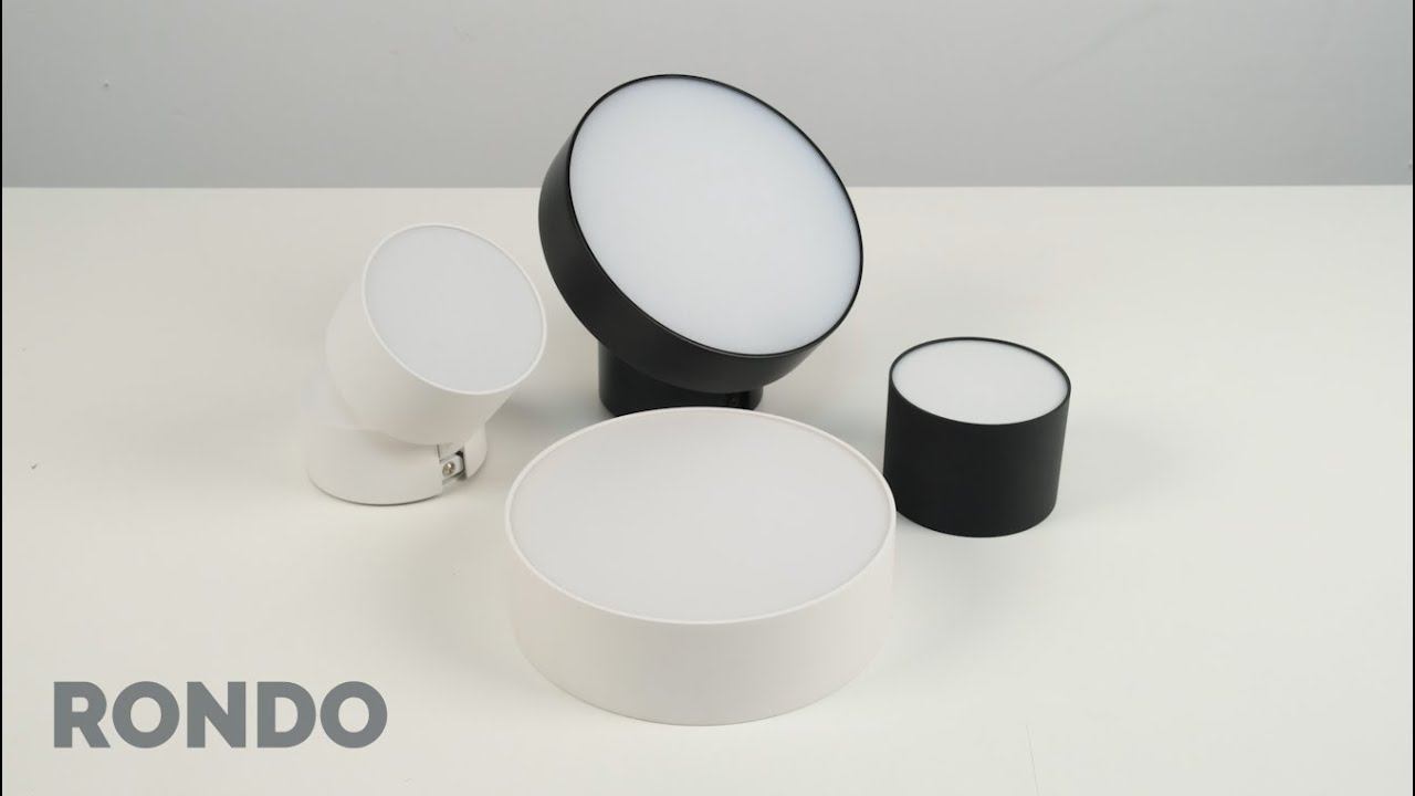 Накладные светильники RONDO смотреть онлайн